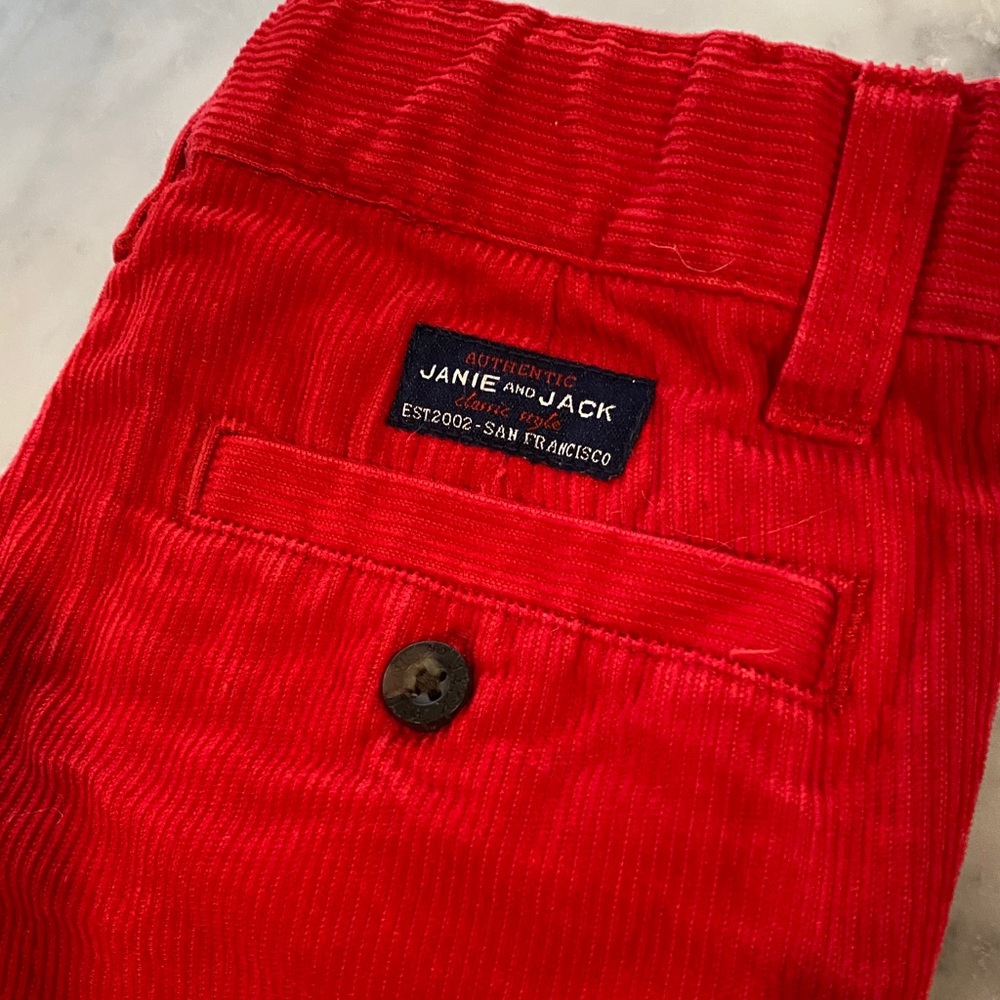 Janie and Jack size 5 boy corduroy pant